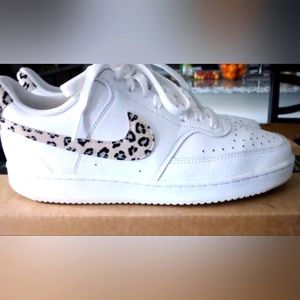 Nike Women's Court Vision Leopard